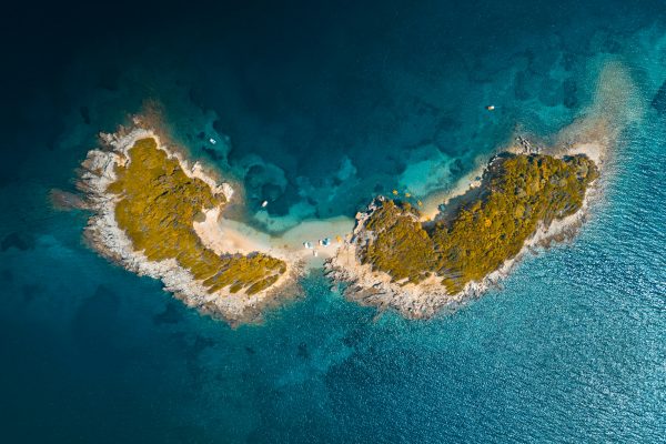 ksamil albanie malediven van europa