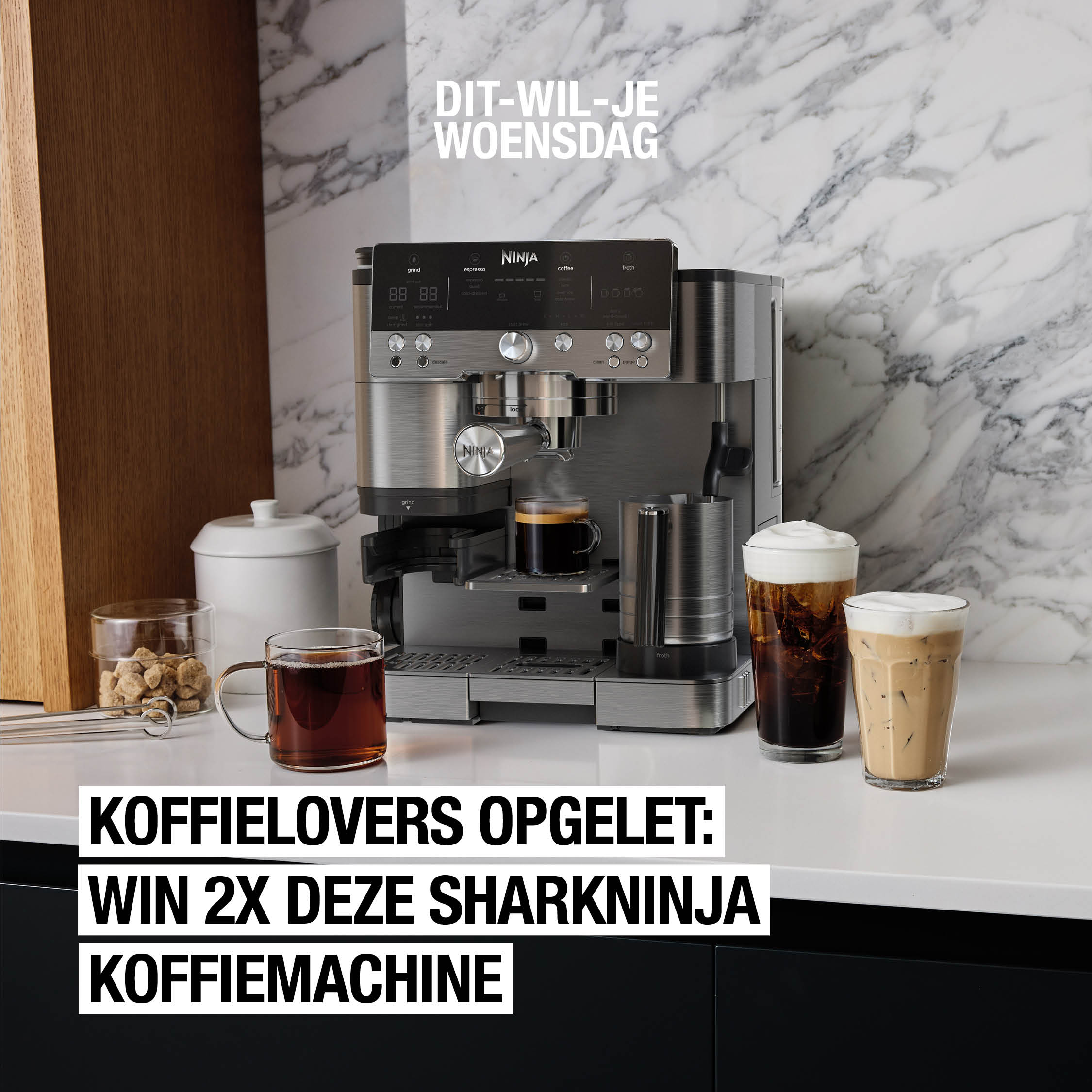 All you need is coffee: maak 2x kans op een dít luxe koffiezetapparaat