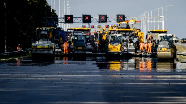 weekend werkzaamheden weg