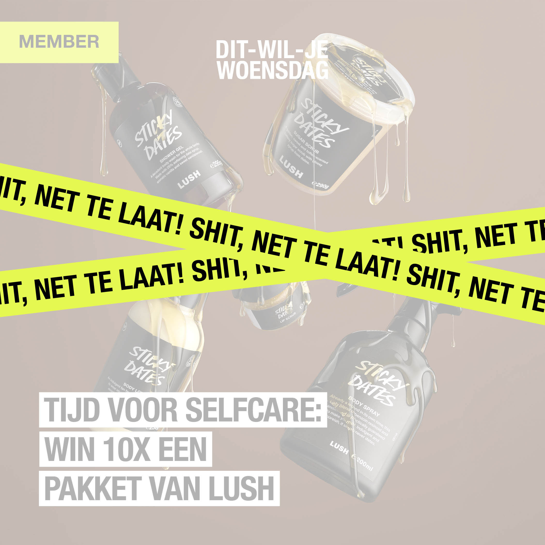 Deze lijn van LUSH gaat TikTok-viral en daar kun jij nu een bomvol pakket van winnen