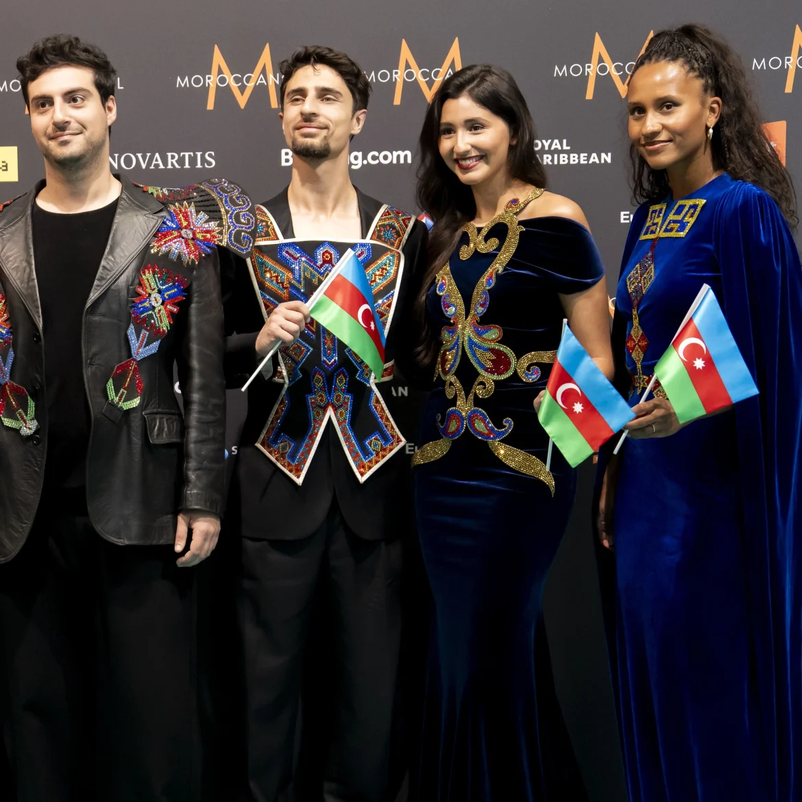 Nog drie Nederlanders op het podium van het Eurovisie Songfestival 2025, Azerbeidzjan