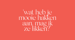 Thumbnail voor ‘Hij vrijt een paar minuten met de pump en brengt hem ten slotte naar zijn mond’