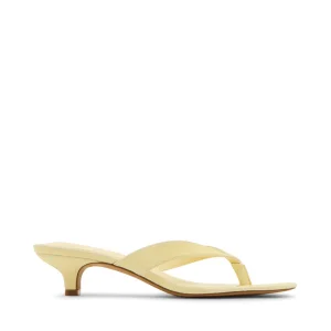 Accessoires: botergele sandalen met hak