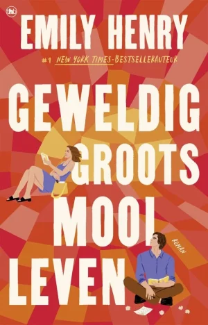 Emily Henry, geweldig groots mooi leven, cover.
