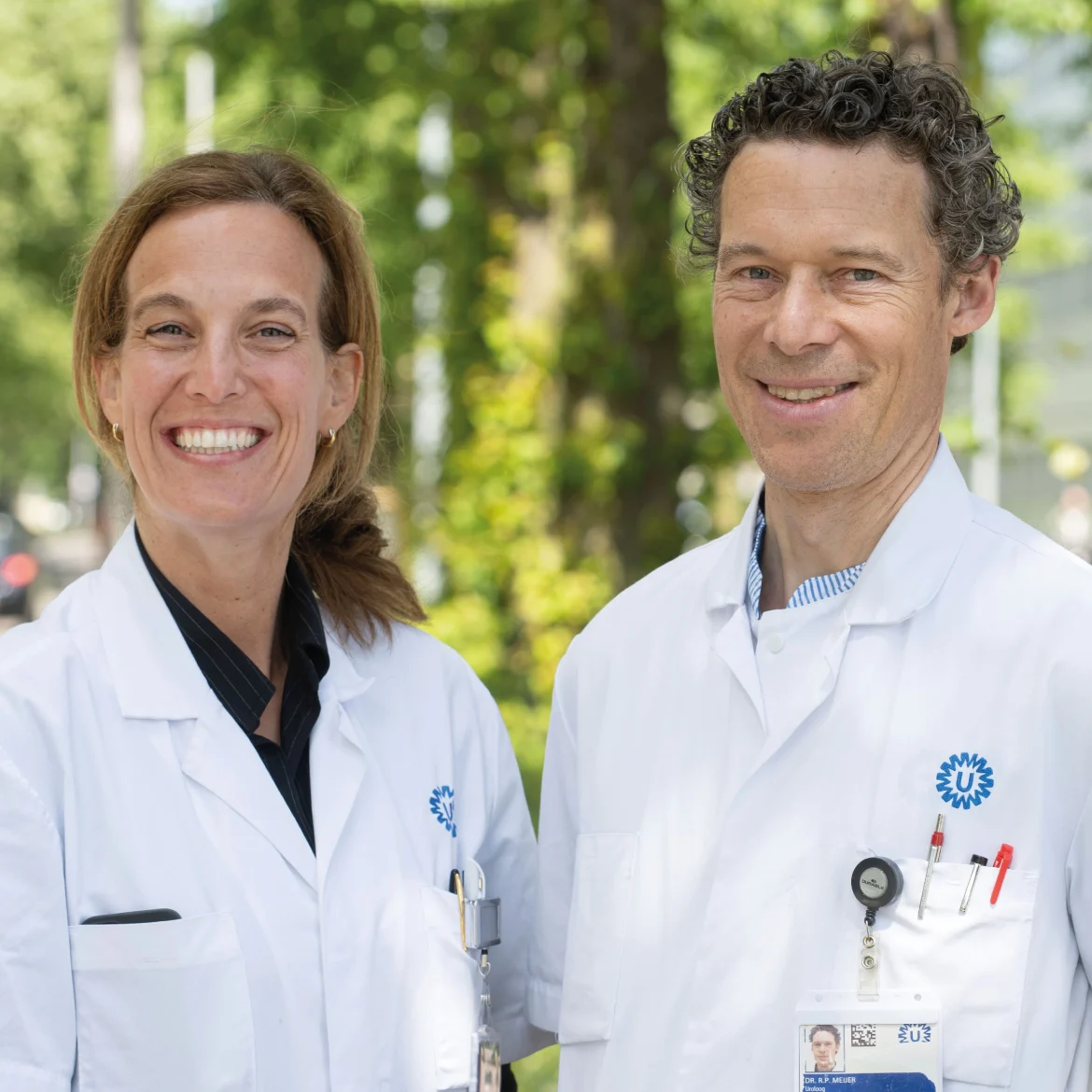 Britt Suelmann en Richard Meijer Blaaskanker