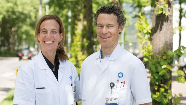 Britt Suelmann en Richard Meijer Blaaskanker