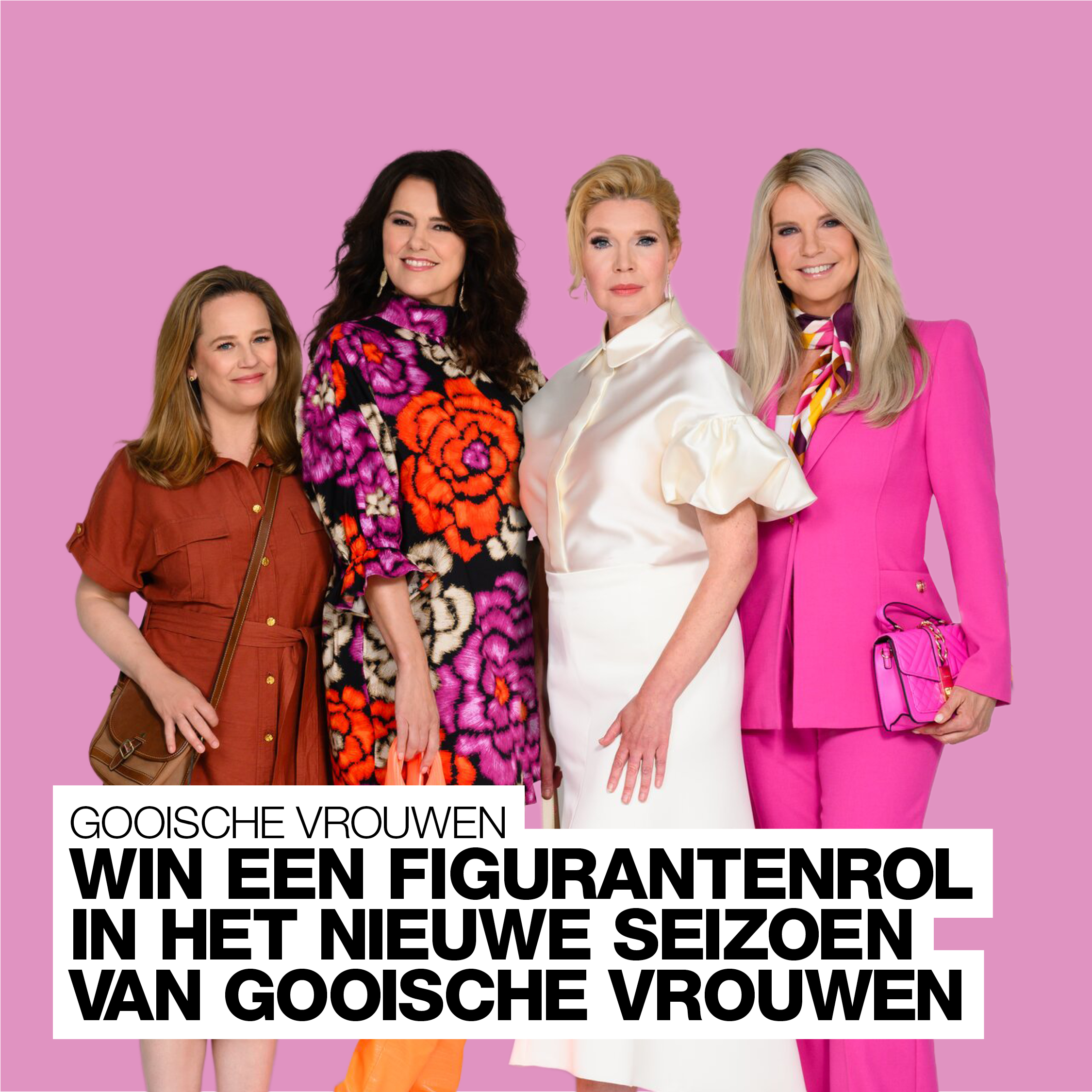 Figureren in ‘Gooische Vrouwen’ én een kijkje achter de schermen inclusief fotomoment? Dit is je kans