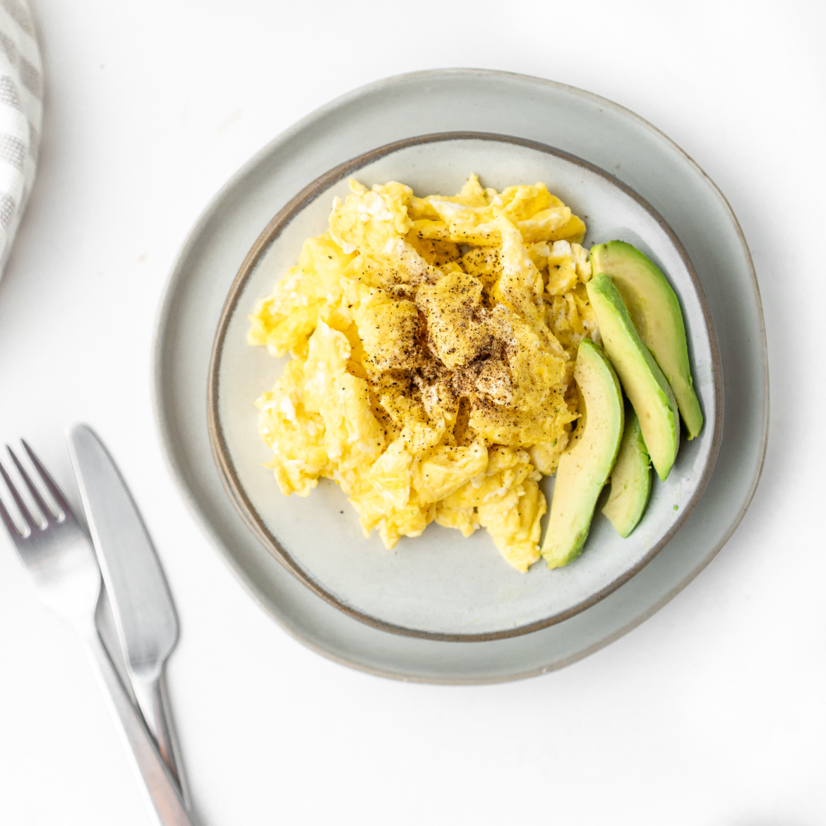 scrambled eggs