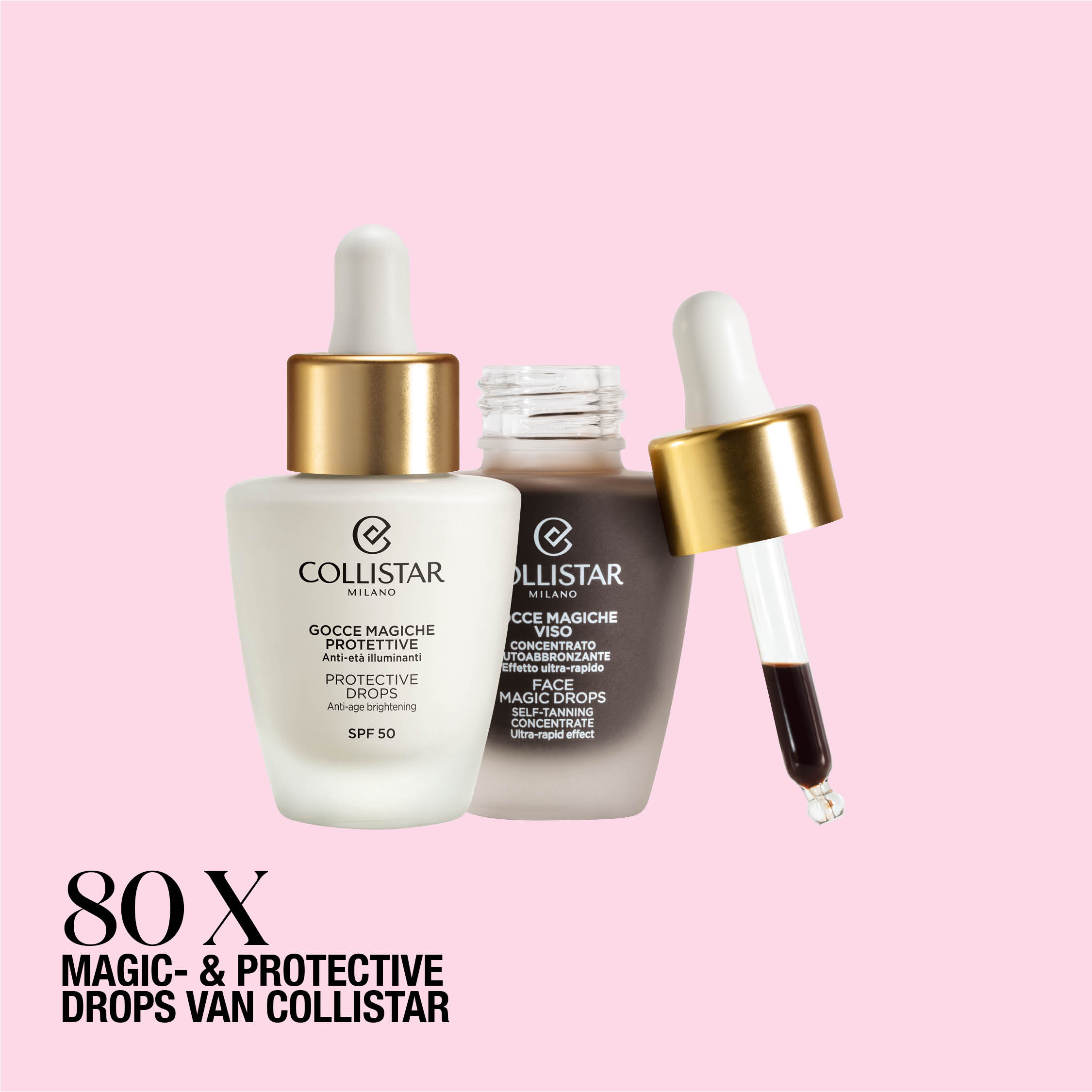 WIN: 80x full size Magic- & Protective Drops van Collistar t.w.v. € 81