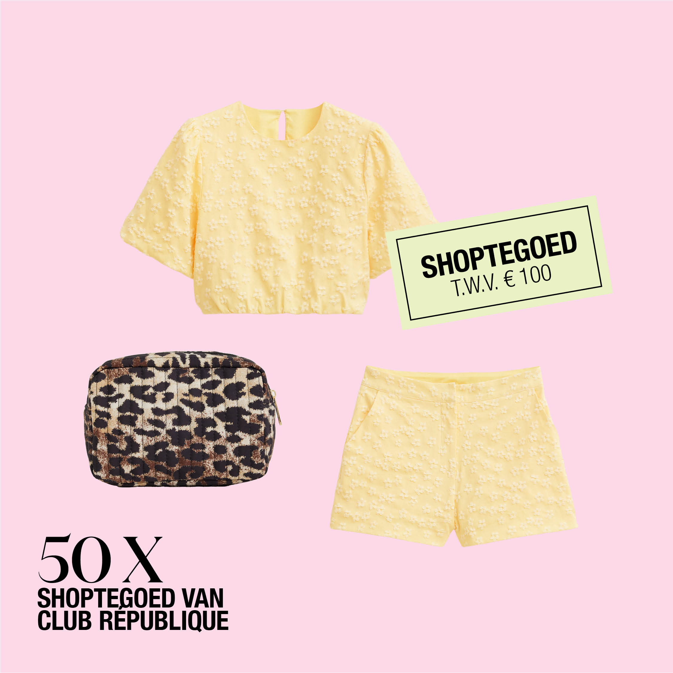 Win: 50x shoptegoed van Club République t.w.v. € 100
