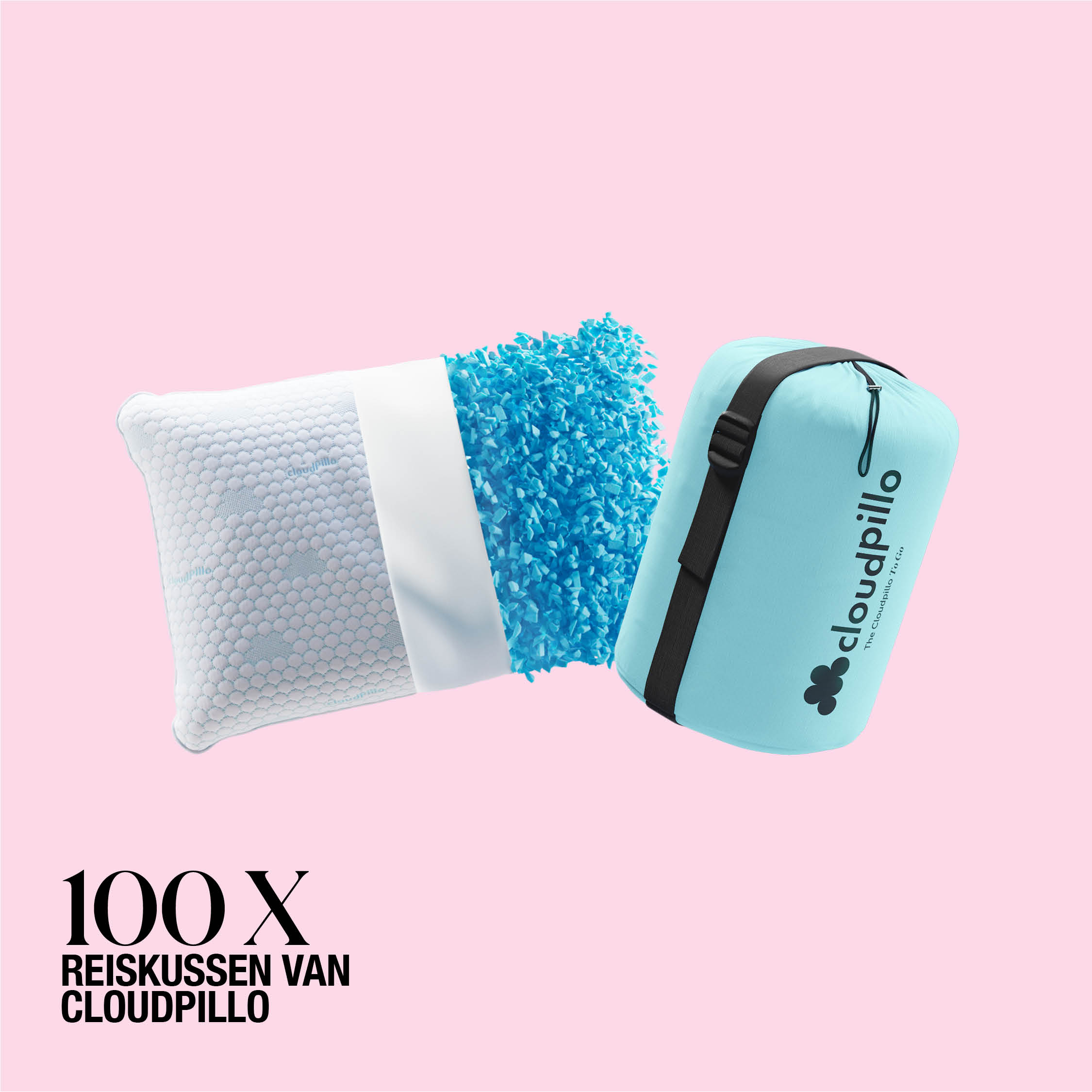 Win: 100x aanpasbaar reiskussen To Go van Cloudpillo t.w.v. € 59,90