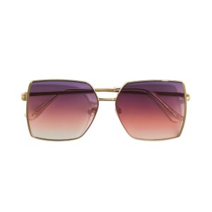 hm zonnebril roze paarse glazen