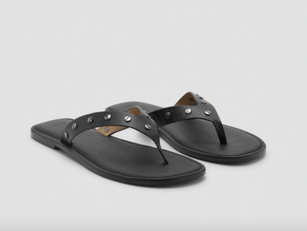 Teenslipper met studs