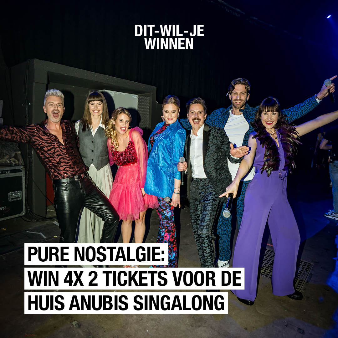 'Het Huis Anubis' komt naar Ahoy: win tickets voor een avond vol nostalgie en meezingers
