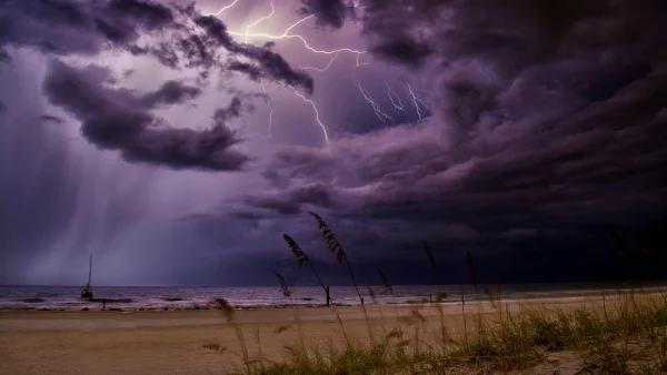 onweer code geel