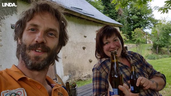 judith en bart uit winter vol liefde proosten vlog