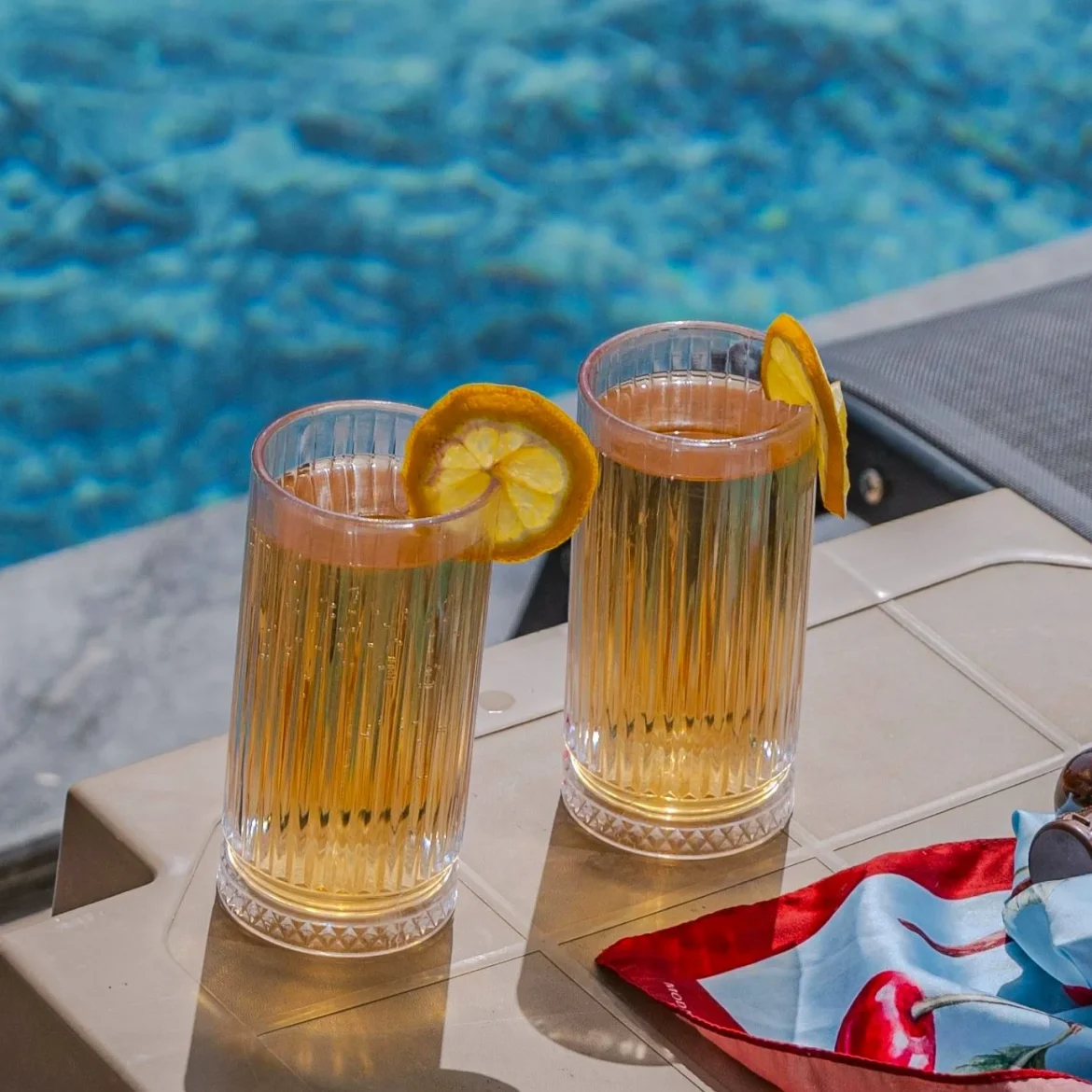 alcohol in de zon