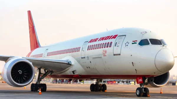 Air india vliegtuig