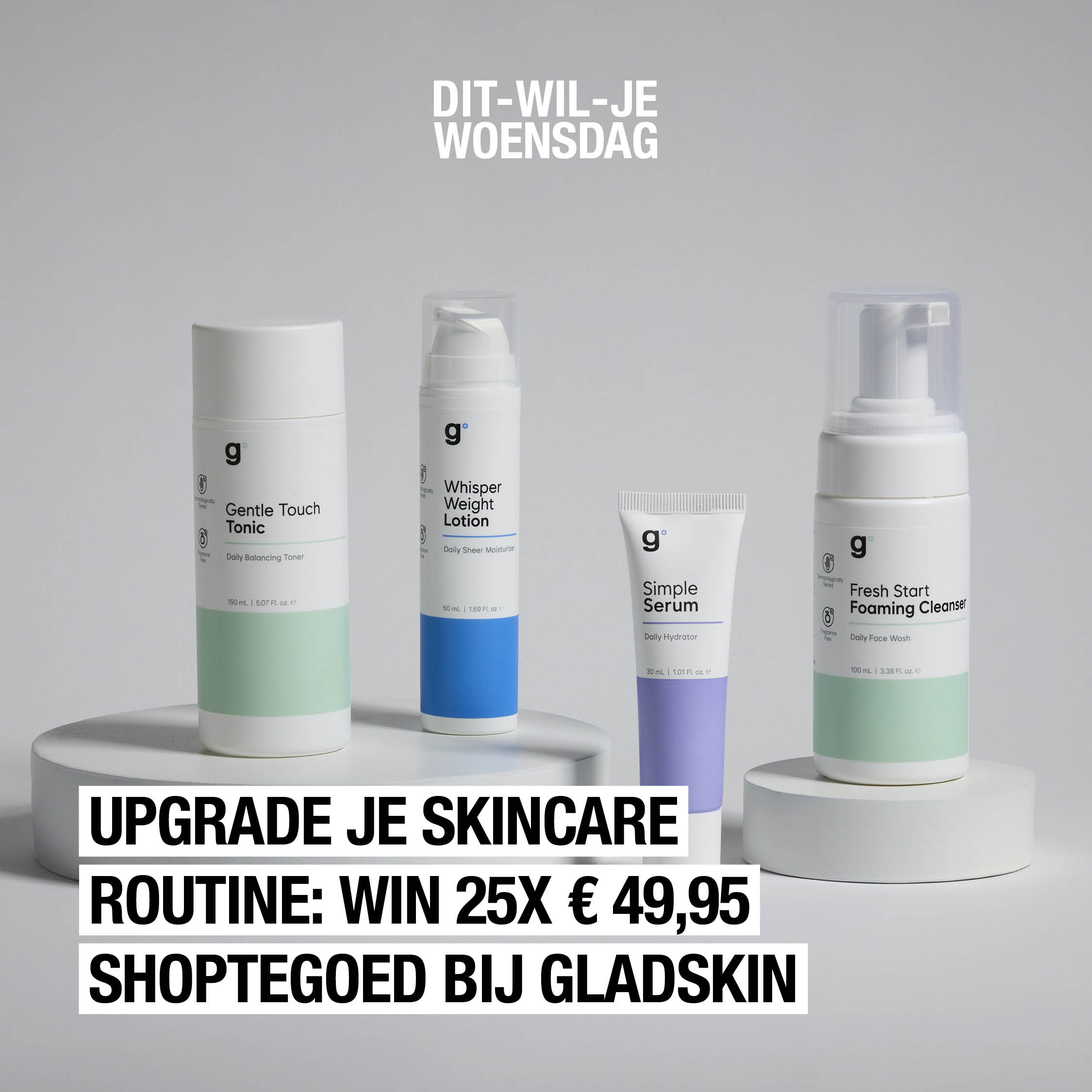 Tijd voor nieuwe skincare? Dan is dit shoptegoed wat je wil winnen