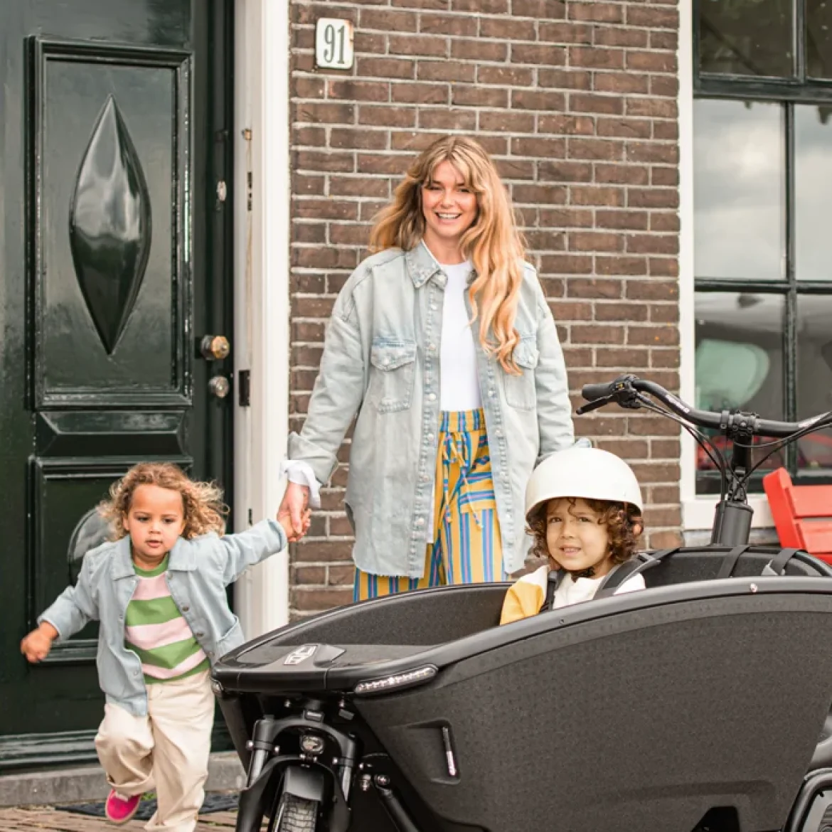 elektrische, bakfiets, voordelen