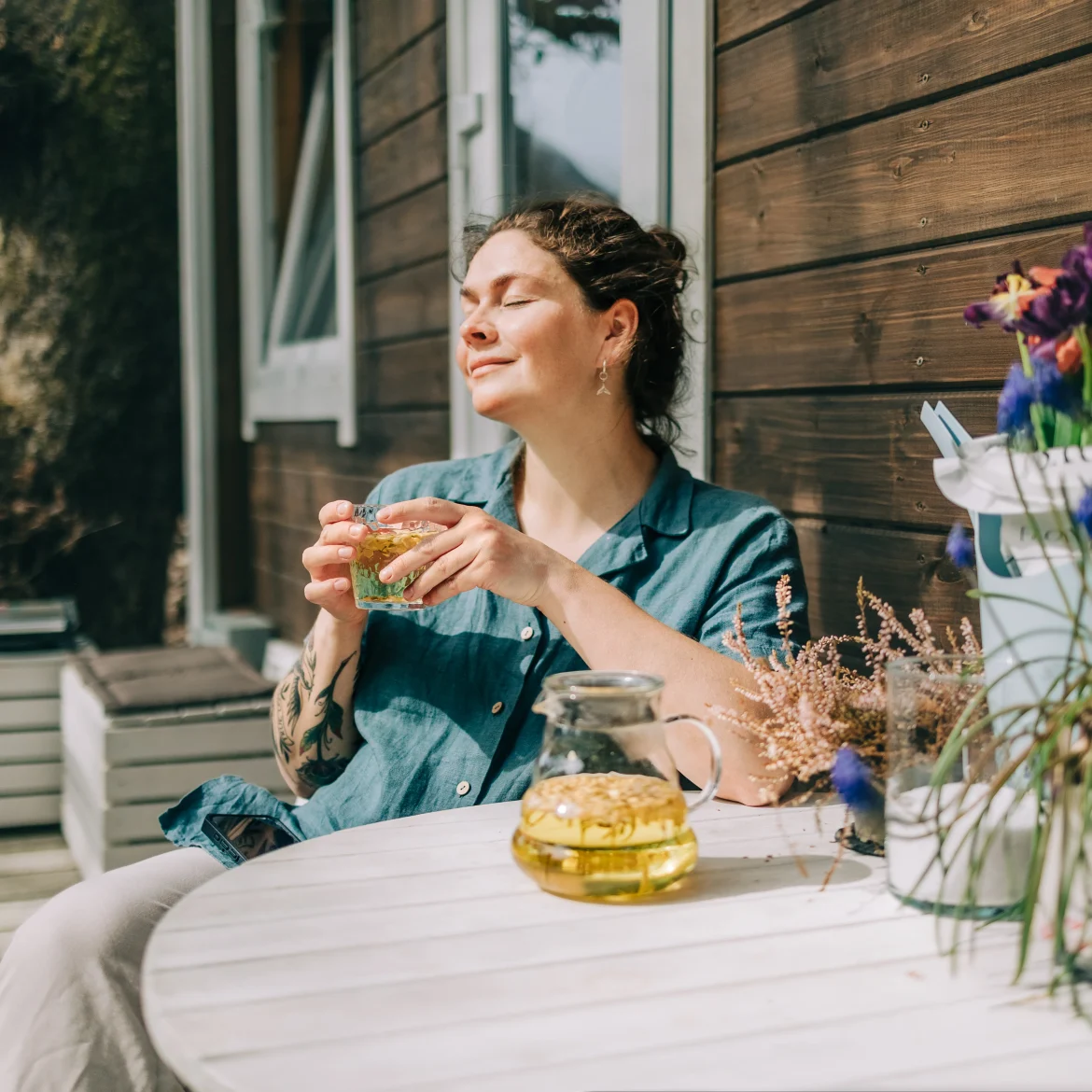 frisse, drankjes, zomer