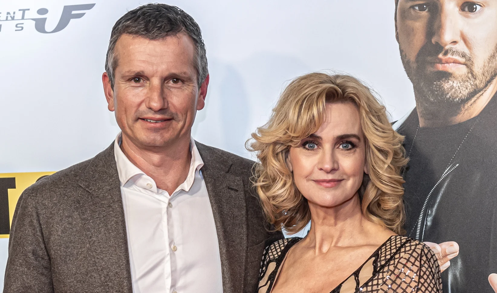 Richard en Daphne op rode loper