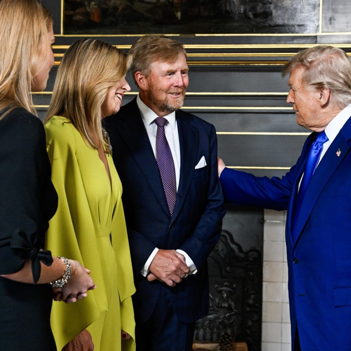 Koning Willem-Alexander blikt terug op ontvangst van Trump: ‘Een mooie avond voor NAVO én Nederland’