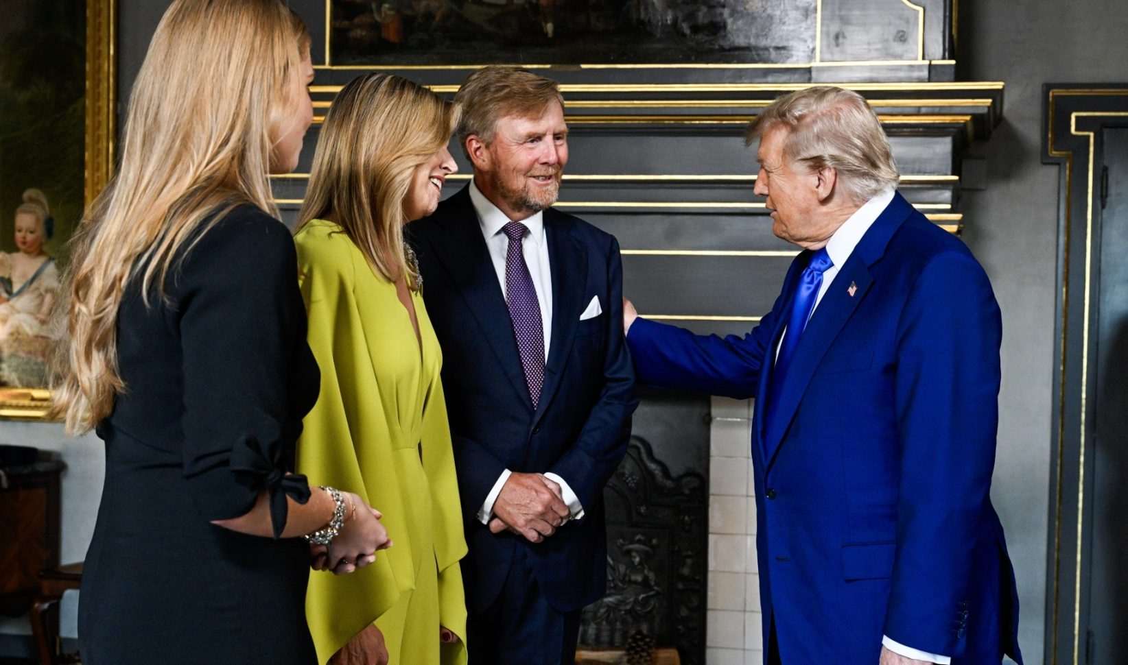 Koning Willem-Alexander blikt terug op ontvangst van Trump: ‘Een mooie avond voor NAVO én Nederland’