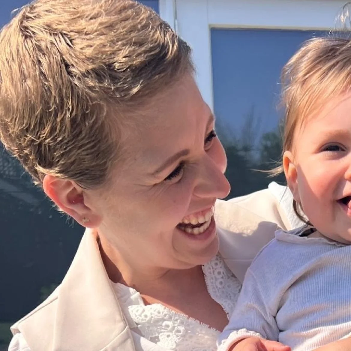 Bianca met haar dochter | Olaparib