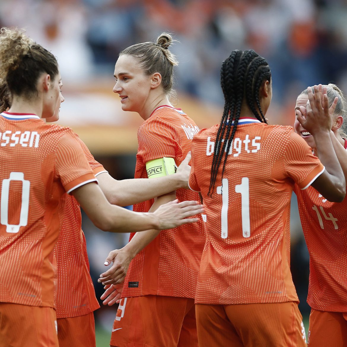 vrouwenelftal nederland ek voetbal