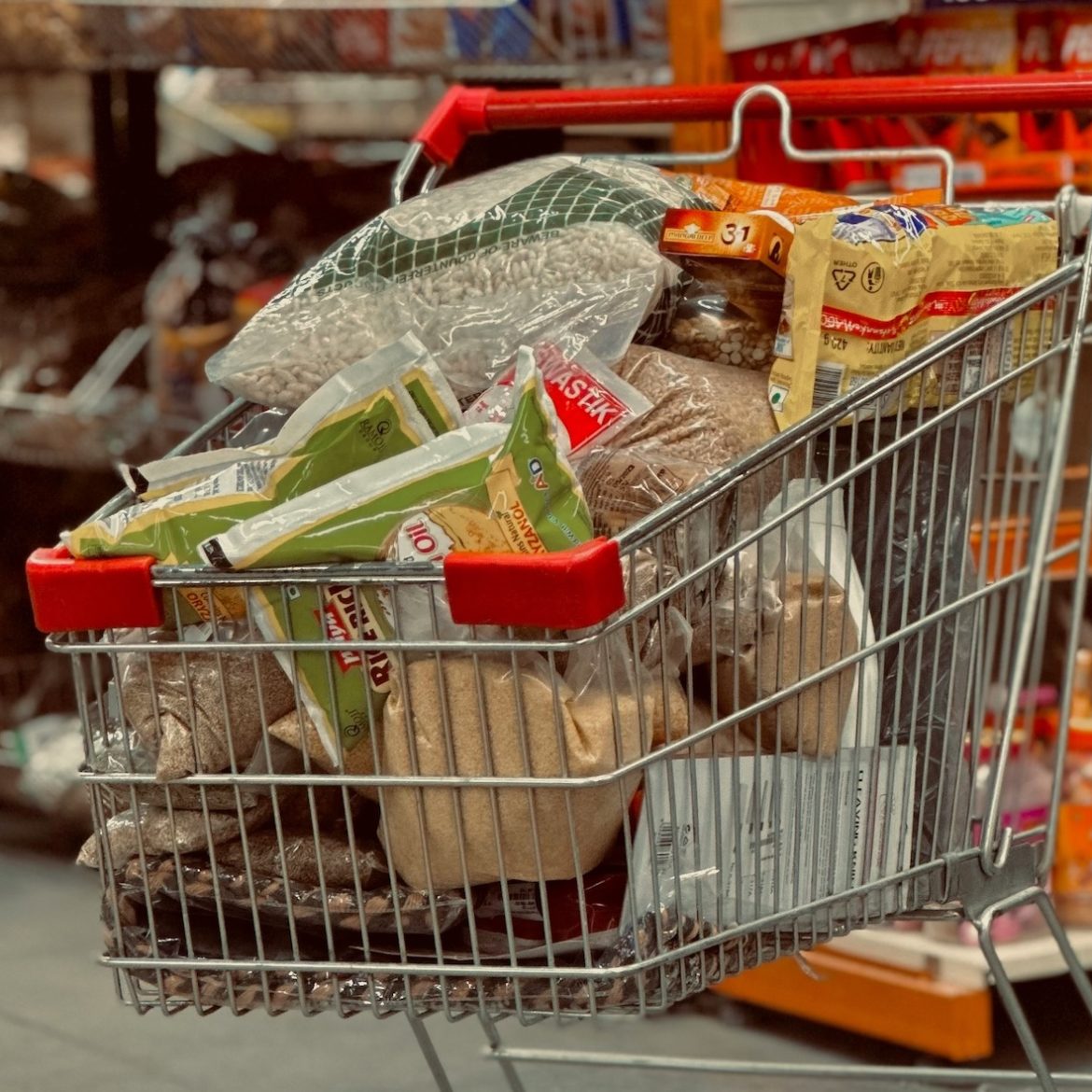 boodschappen goedkoper/winkelwagen