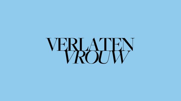 verlaten vrouw blauwe header