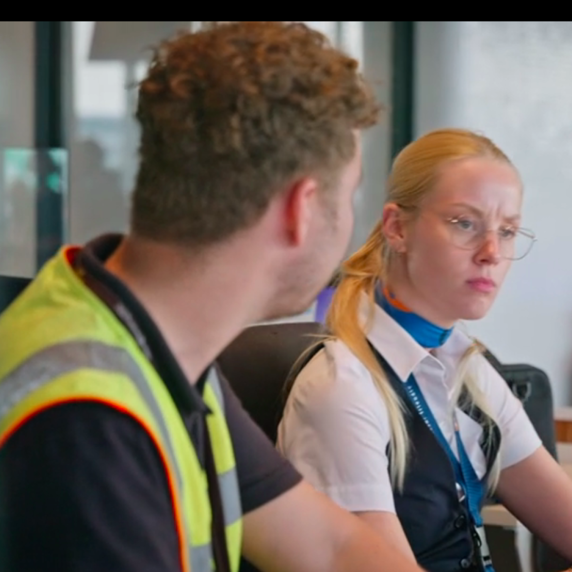 fragment uit Schiphol airport