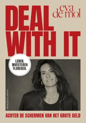 De cover van deal with it van Eva de Mol, een van onze boekentips voor de vakantie