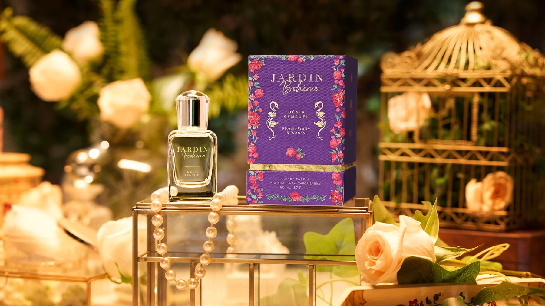 Parfum parfumfles Désir Sensuel Jardin Bohème