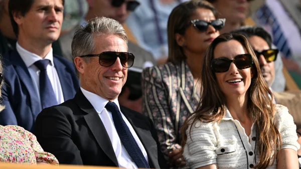 Hugh Grant Wimbledon