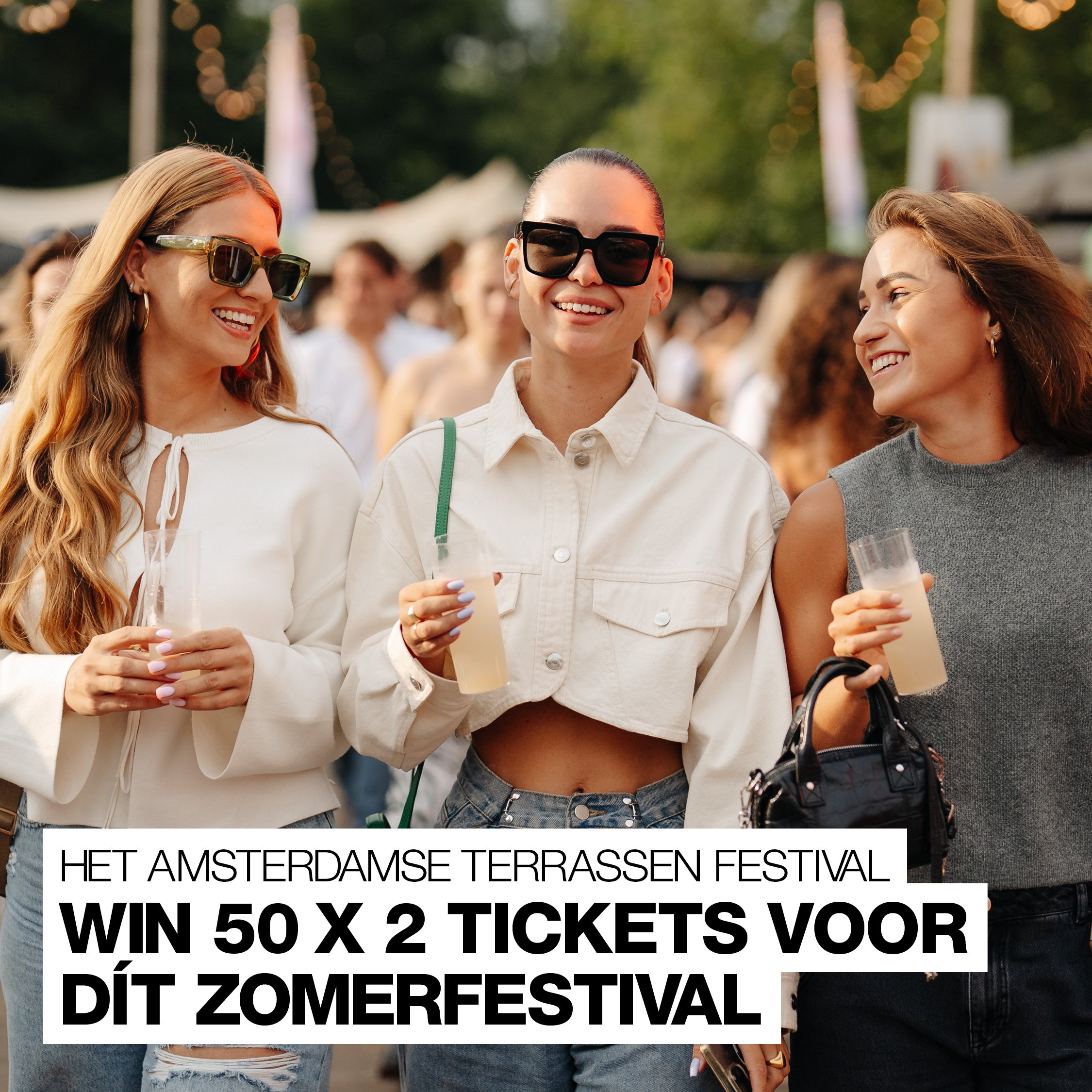 Terrasje pakken XXL: op dit Amsterdamse festival is het ultiem borrelen - en jij kunt er gratis bij zijn