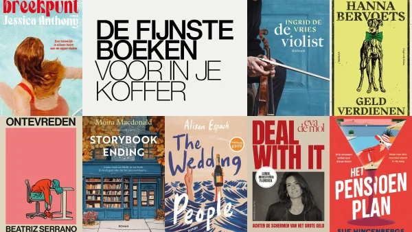 Onze boekentips van de zomer, verschillende covers