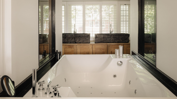 Jacuzzi in een huis 