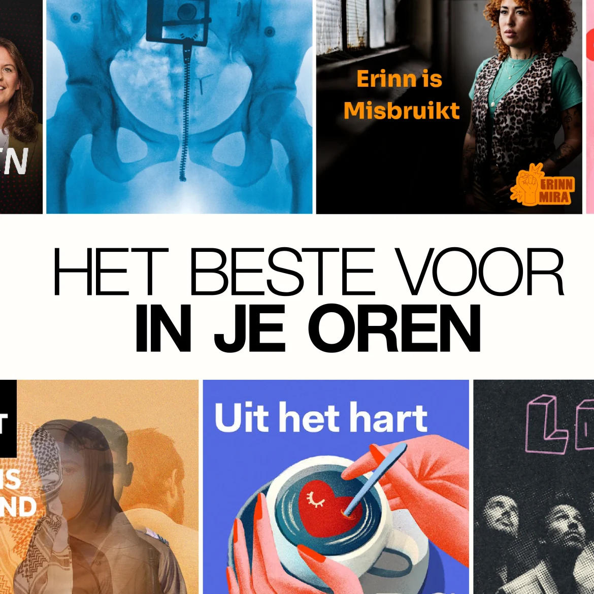 Een collage van de beste luistertips voor je vakantie.