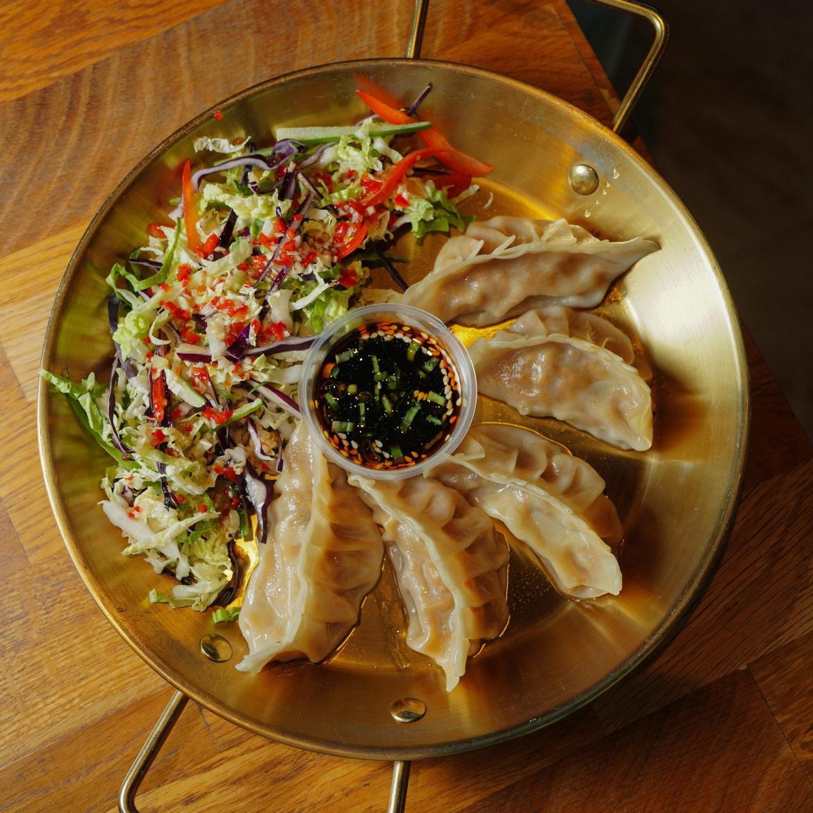 recept gyoza-salade