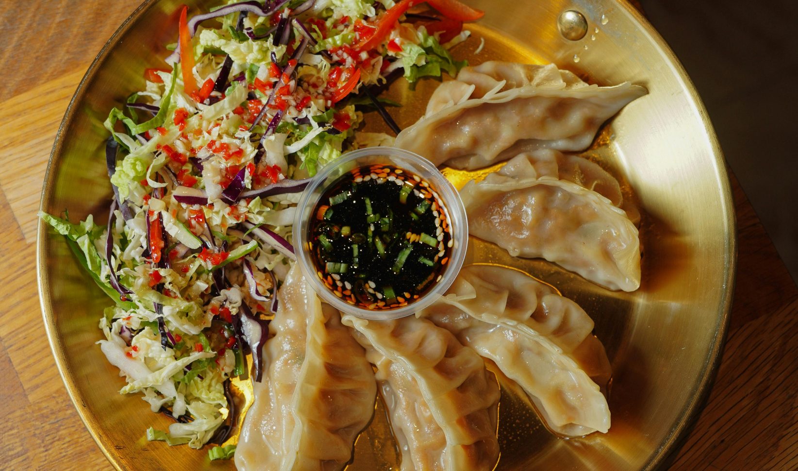 recept gyoza-salade