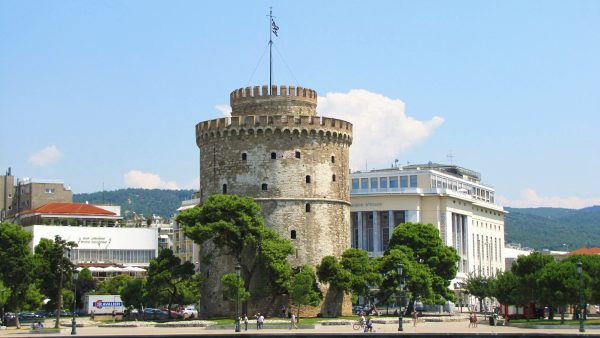 De Griekse stad Thessaloniki