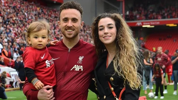 overleden Diogo Jota en zijn weduwe Rute Cardoso