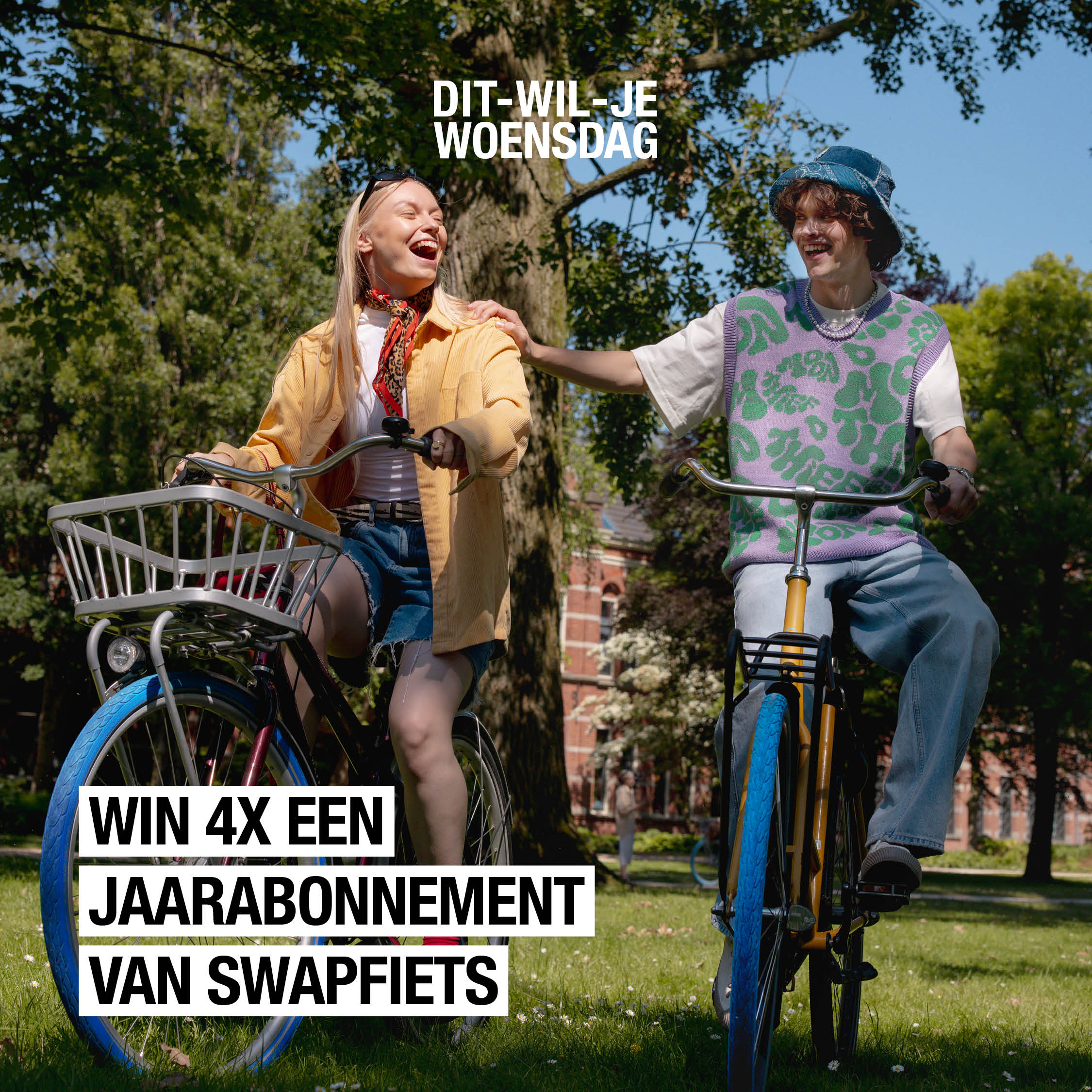 Nooit meer fietsfrustraties: win een jaarabonnement op Swapfiets