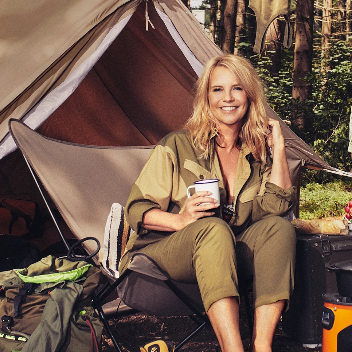 Linda de Mol kampeertrip