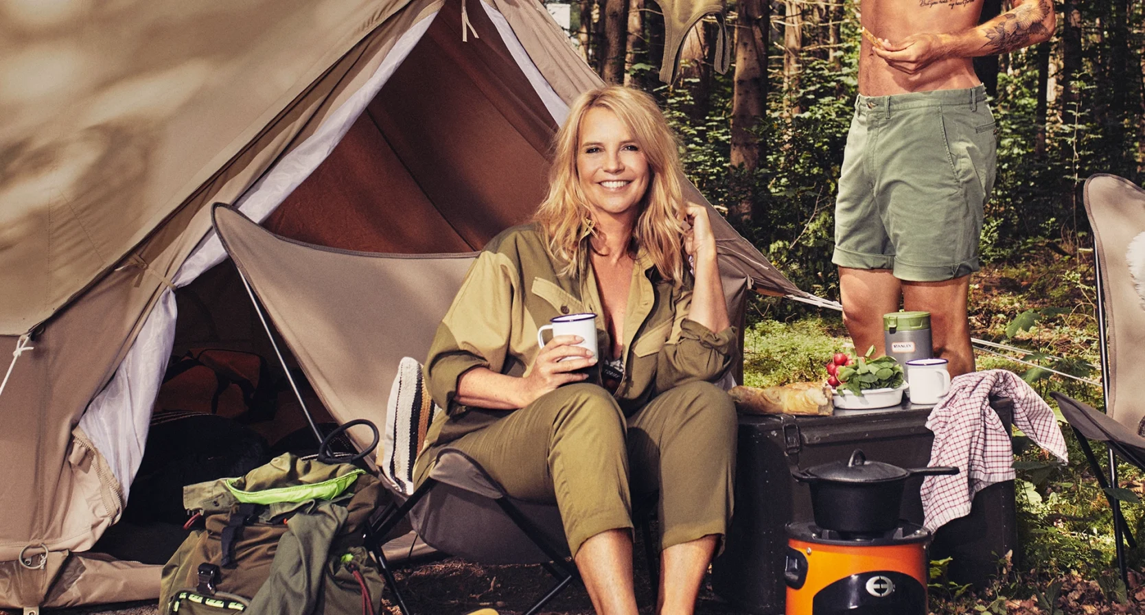 Linda de Mol kampeertrip