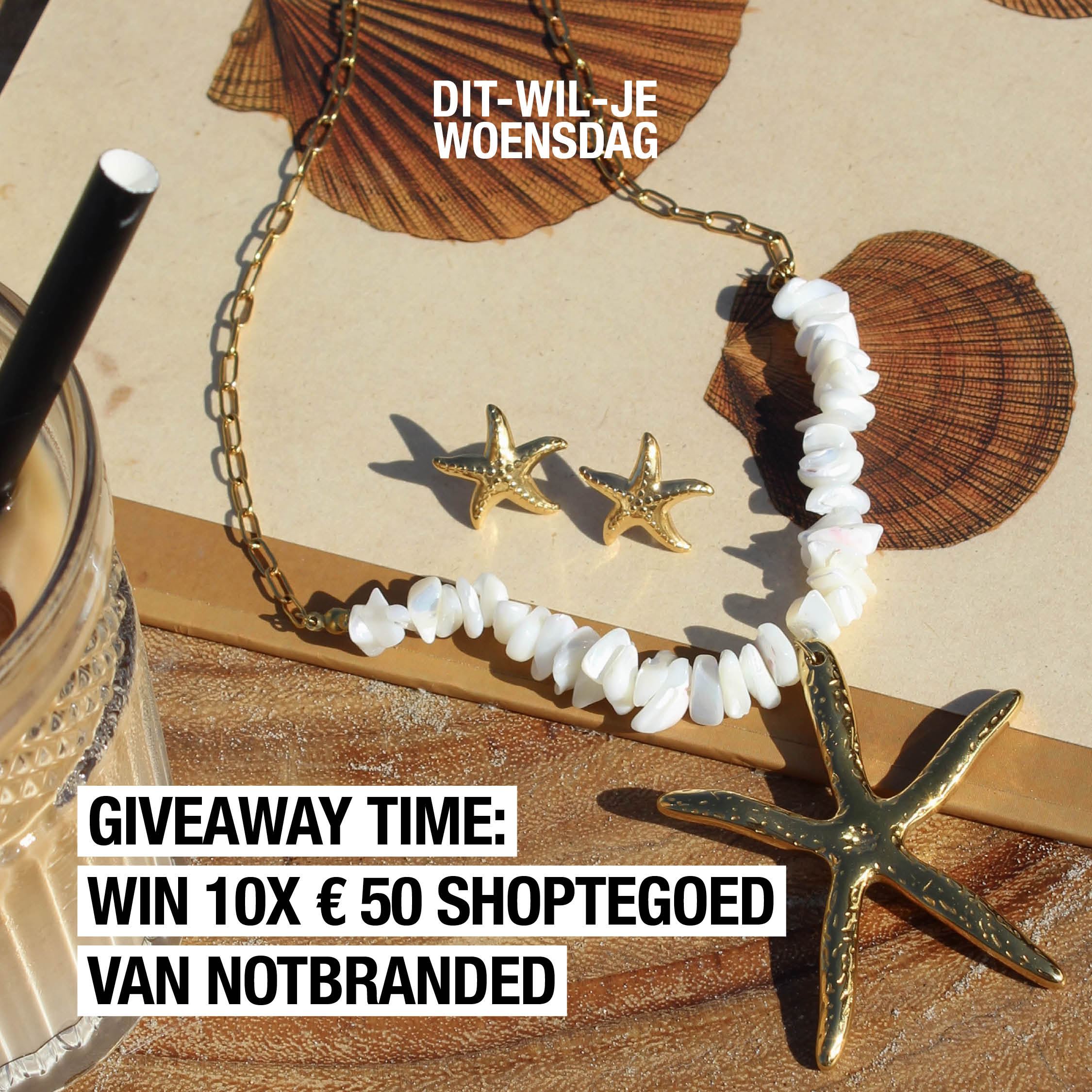 Op zoek naar waterproof sieraden? Maak 10 x kans op € 50 shoptegoed bij dít leuke merk
