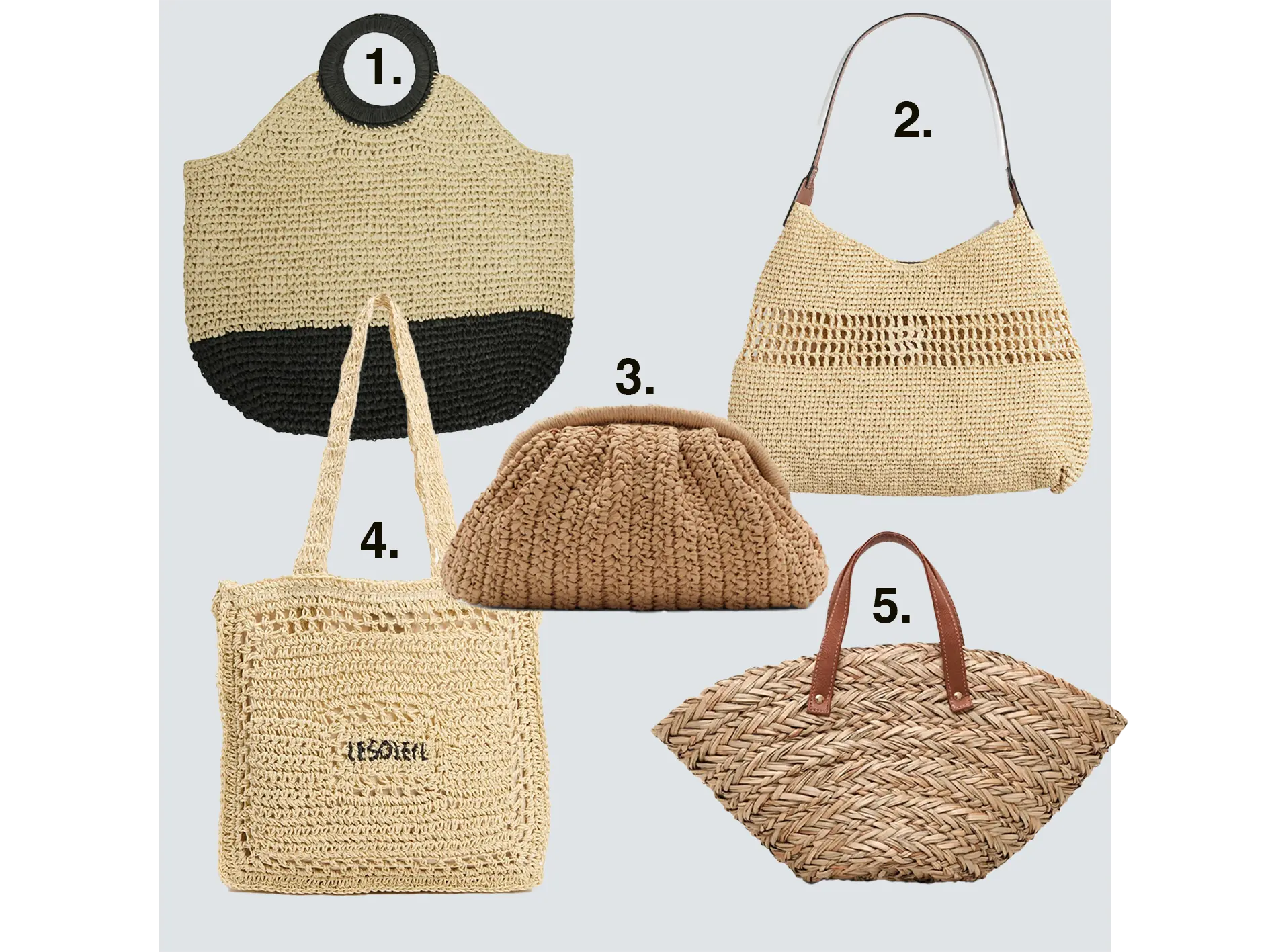 Raffia tassen onder € 50