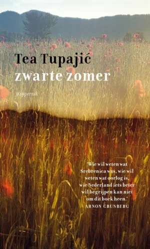 Zwarte zomer cover. Een van onze augustus boekentips. 
